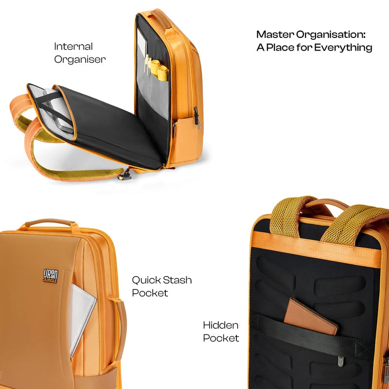 Urban Jungle Frontier Laptop Backpack – Your Ultimate Commuting Companion