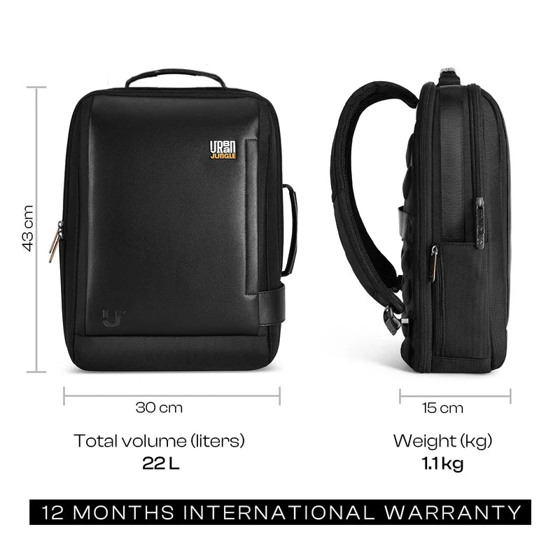 Urban Jungle Frontier Laptop Backpack – Your Ultimate Commuting Companion