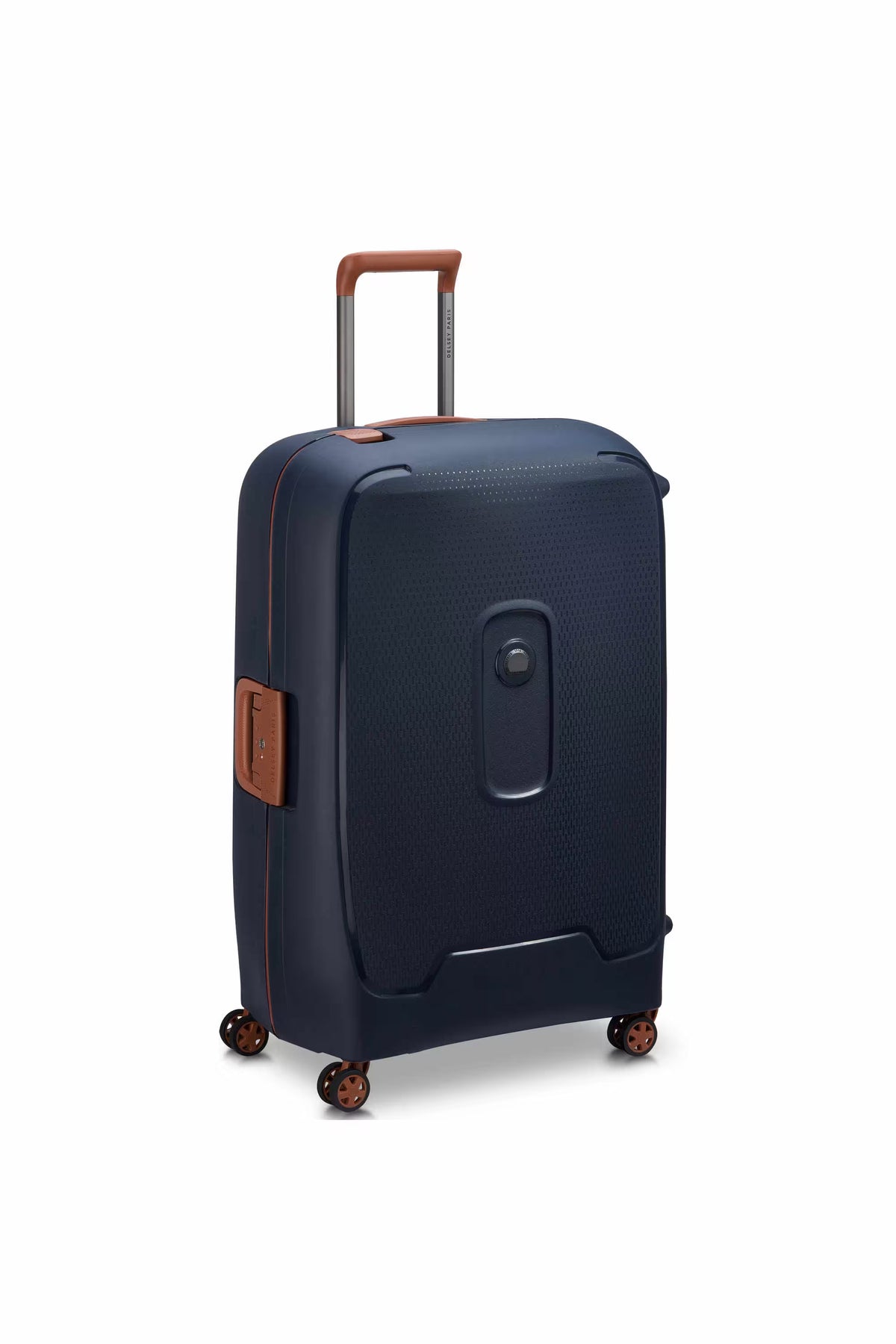 Delsey Moncey Zipperless Hard Luggage Ink Blue - Luggage Lounge