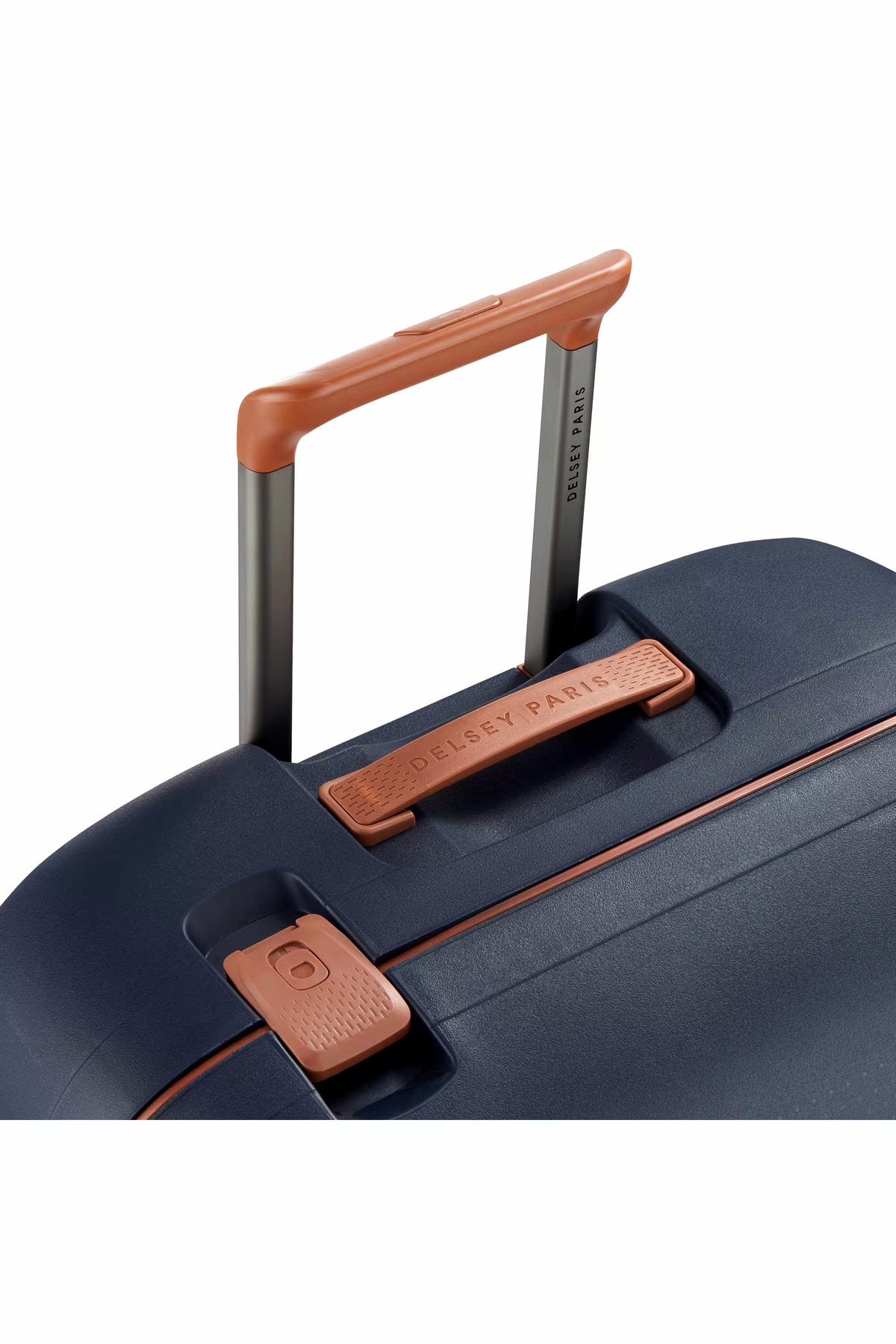 Delsey Moncey Zipperless Hard Luggage Ink Blue - Luggage Lounge