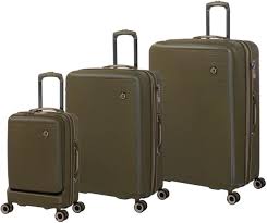 IT Luggage Rapidity Set of 3 Hard Luggage - Luggage Lounge - olive - olive