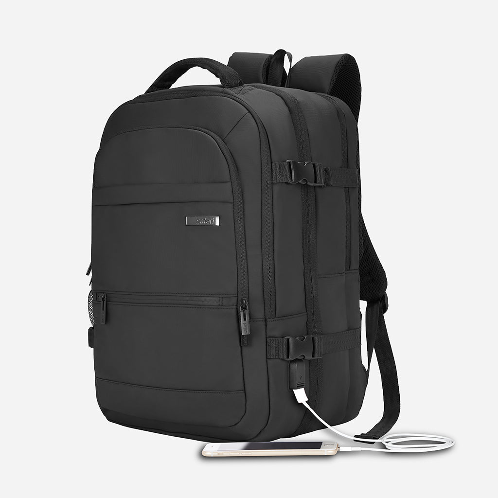 Safari Select Beyond Formal Backpack Black - Luggage Lounge
