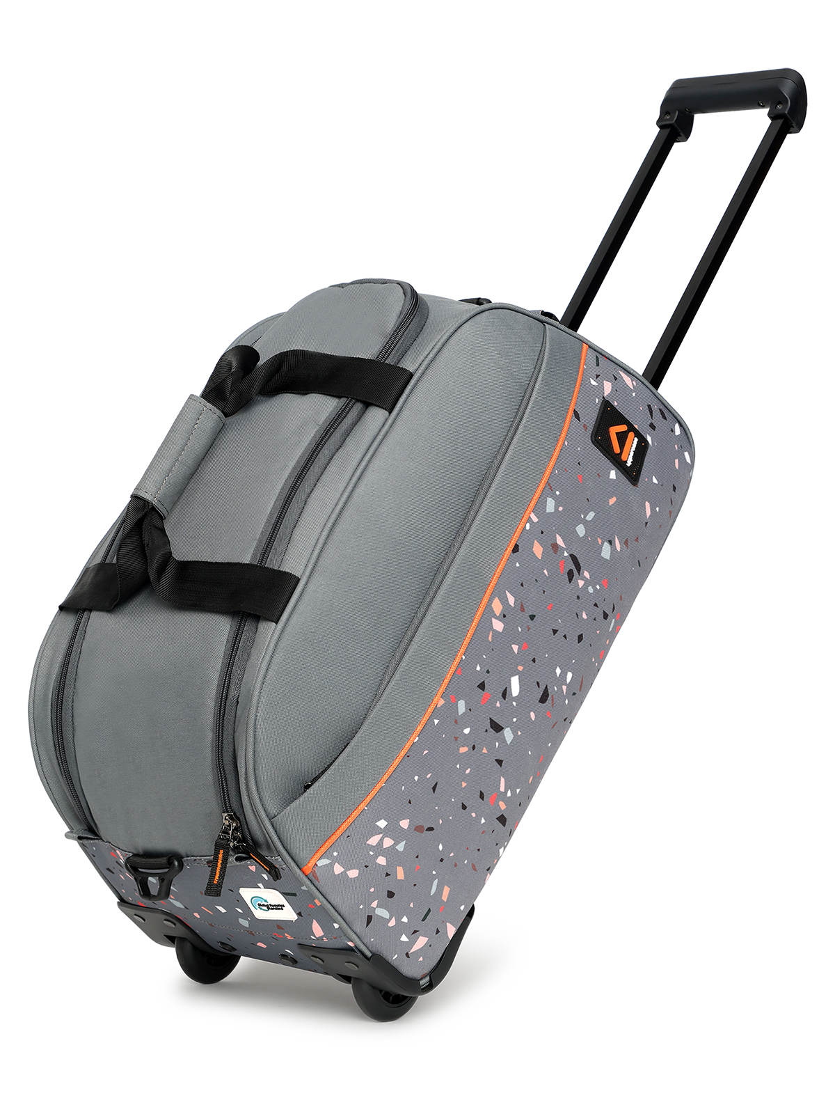 Uppercase Terra Duffle Trolley - Luggage Lounge - Grey / Cabin - Grey / Cabin