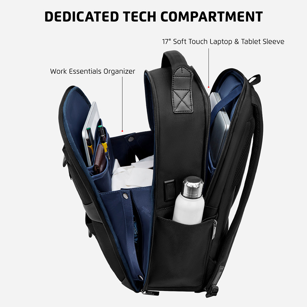 Safari Select Astral Formal Black Backapck - Luggage Lounge