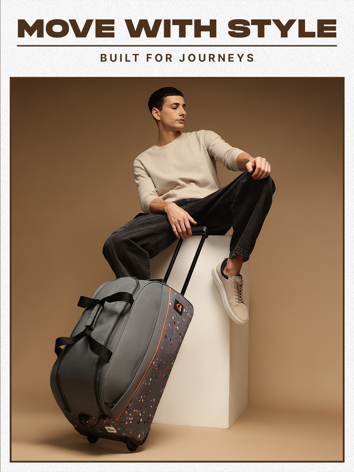 Uppercase Terra Duffle Trolley - Luggage Lounge