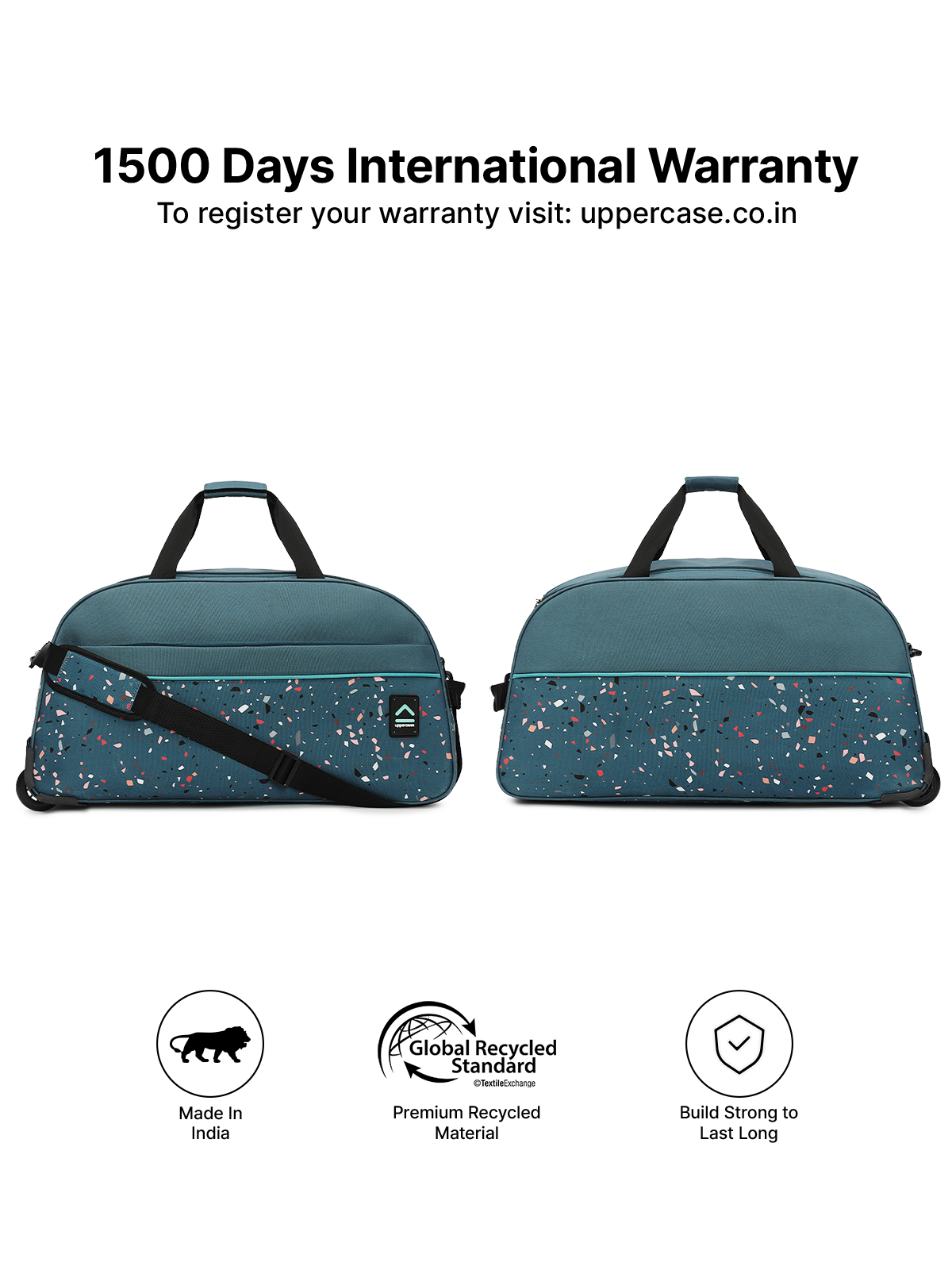 Uppercase Terra Duffle Trolley - Luggage Lounge