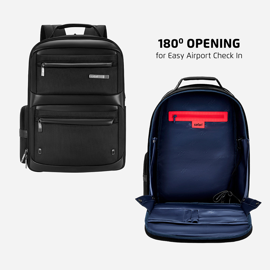 Safari Select Astral Formal Black Backapck - Luggage Lounge