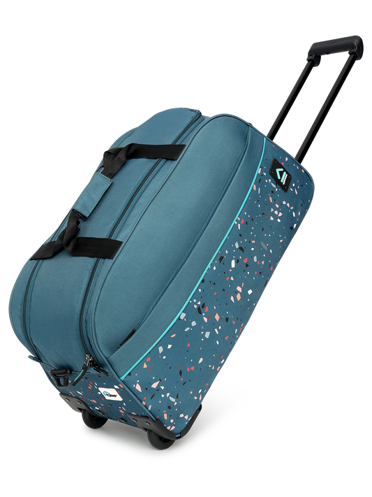 Uppercase Terra Duffle Trolley - Luggage Lounge - Green / Cabin - Green / Cabin