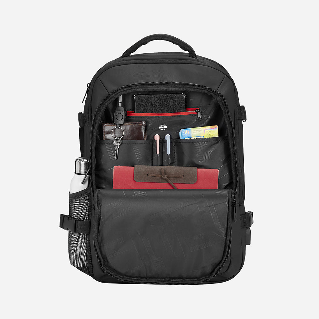Safari Select Beyond Formal Backpack Black - Luggage Lounge