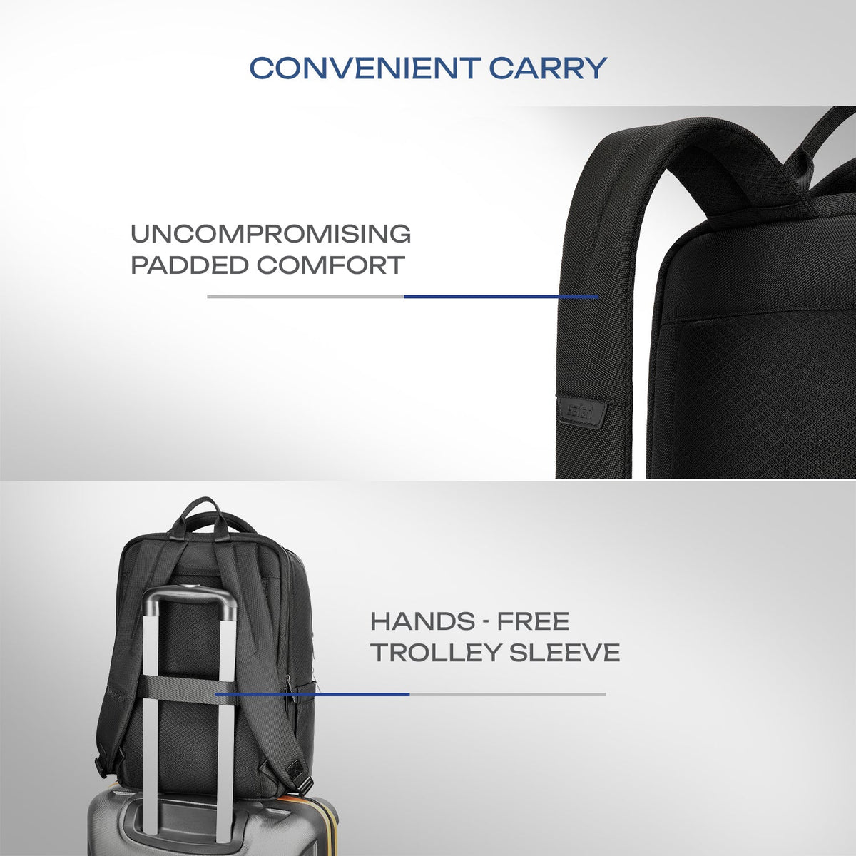 Safari Select Nexus Formal Backpack Black - Luggage Lounge