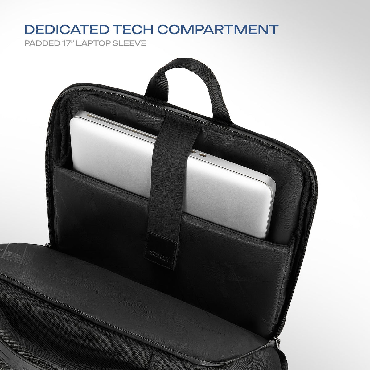 Safari Select Nexus Formal Backpack Black - Luggage Lounge