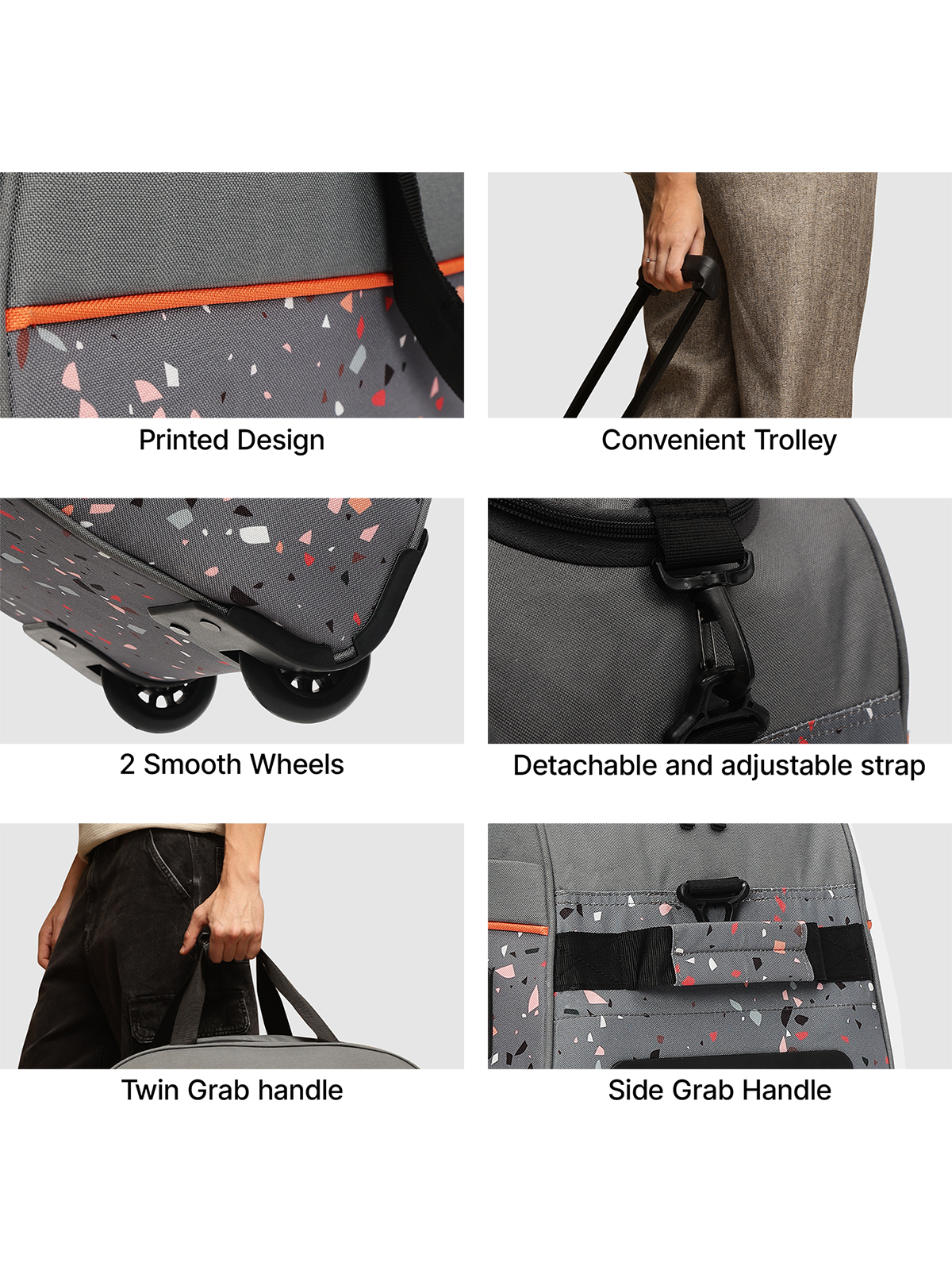Uppercase Terra Duffle Trolley - Luggage Lounge